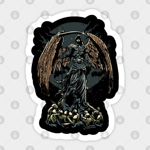 Darkness Sticker by drewbacca